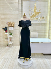 Readymade evening gown